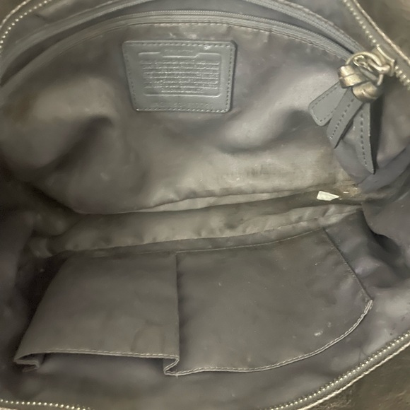 👜 Coach Leather Tote – Metallic Bronze/Gold Tone 👜 - Picture 3 of 5